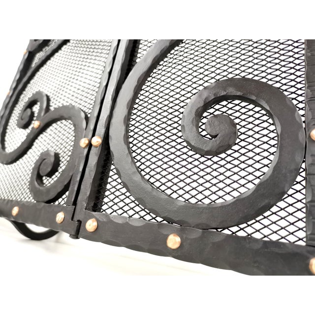 This folding, three-part screen is a beautiful return to the times when everyday objects were small works of art. Its...