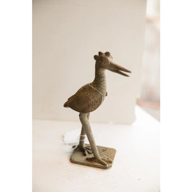 Late 20th Century Vintage African Bird Sculpture For Sale - Image 5 of 6