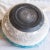 80s Vintage California Studio Raku Pottery Bowl, With Turquoise & White Crackle Glaze For Sale - Image 9 of 12
