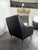 Italian Lounge Chairs in Black Imitation Leather, Set of 2 For Sale - Image 4 of 10