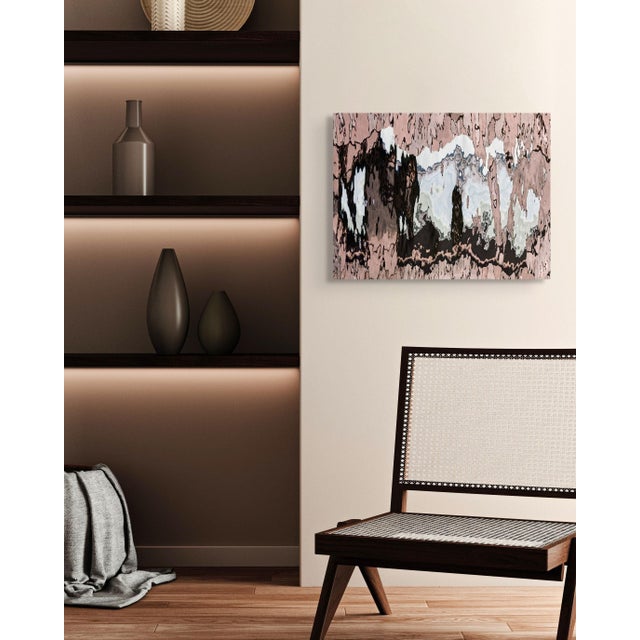 Exclusively available in the U.S. through ART AT HOME, Echo Aquarelle by Johann Besse is a striking abstract photograph...