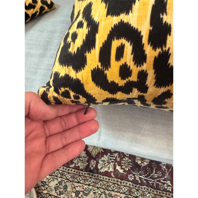 Soft and comfortable leopard print pillow. Zippered to access new insert. We have another identical pillow to this one...