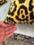 Soft and comfortable leopard print pillow. Zippered to access new insert. We have another identical pillow to this one...