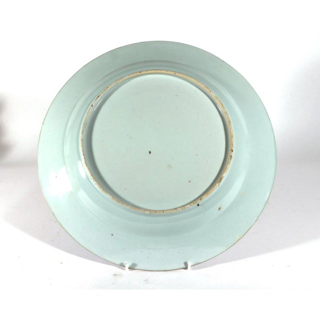 Ceramic Chinese Export Porcelain Underglaze Blue Dish, Circa 1775 For Sale - Image 7 of 7