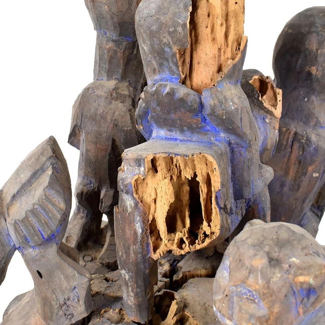 Early 20th Century Early 20th Century Yoruba Headpiece Nigeria Pearson Collection For Sale - Image 5 of 6