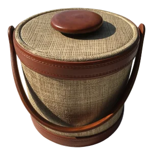 1990s Kraftware Modern-Style Ice Bucket