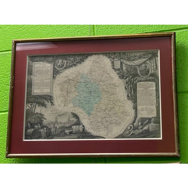Set of 4 Antique French Maps For Sale - Image 9 of 9