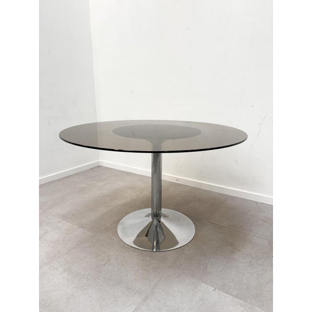 H: 74cm Diam: 120cm in good vintage condition glass is without damages or scratches