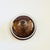 Mid-Century Modern Vintage Glass Cloche on Teak Base For Sale - Image 3 of 11