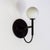 Loop Sconce Black, Modern, by Research.Lighting, Modern, Minimal For Sale - Image 11 of 11