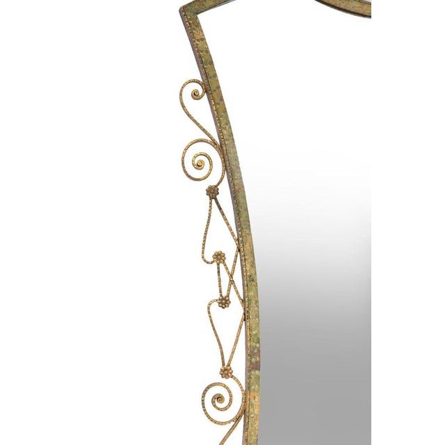 Vintage Wall Mirror and Console by Pierluigi Colli, 1950s, Set of 2 For Sale - Image 3 of 11