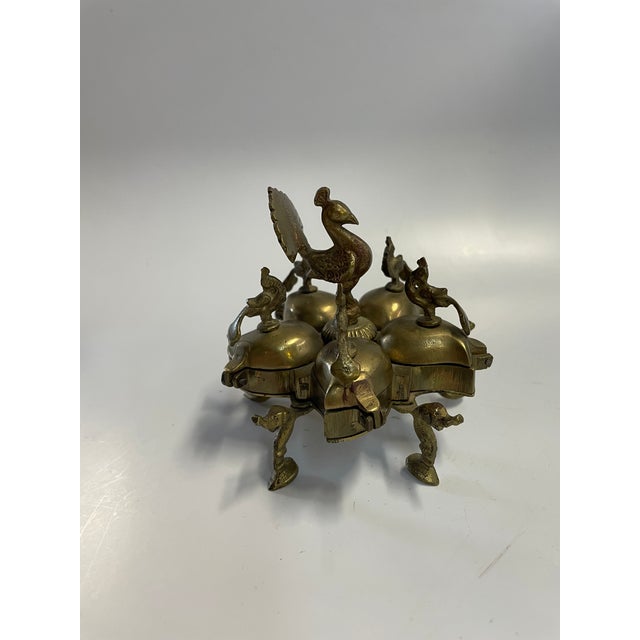 Metal Vintage 1950s Brass Vermilion For Sale - Image 7 of 7