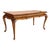 20th Root Oak Dining Room Table With Carved Edges For Sale