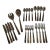 New 22 Piece Set of Bone and Stainless Flatware From Restoration Hardware For Sale