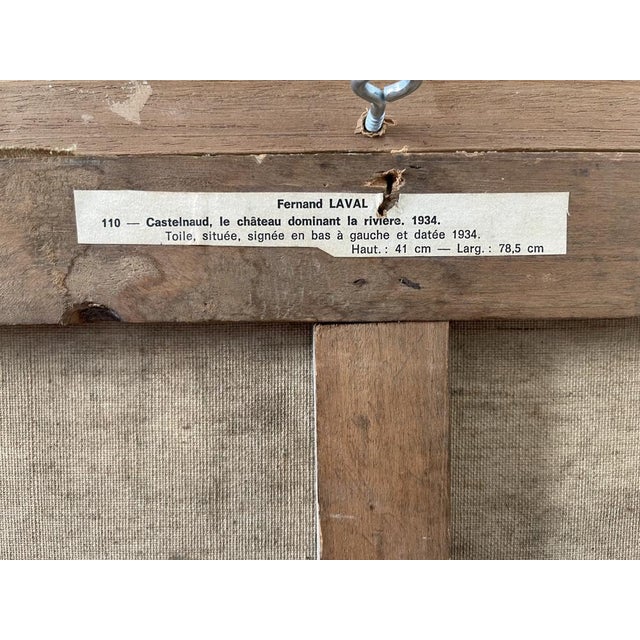 Fernand Laval, Oil on Canvas, Framed For Sale - Image 8 of 10