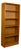 Mid Century Teak Tall Bookcase 72" Tall For Sale