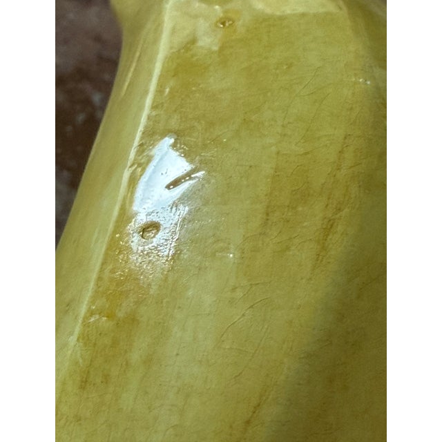 Italian Glazed Ceramic Banana Sculpture (After Warhol) (After Maurizio Cattelan) For Sale - Image 14 of 18