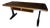 Vintage 1950s Maple Student Desk With Black Steel Legs and Cubby Storage For Sale