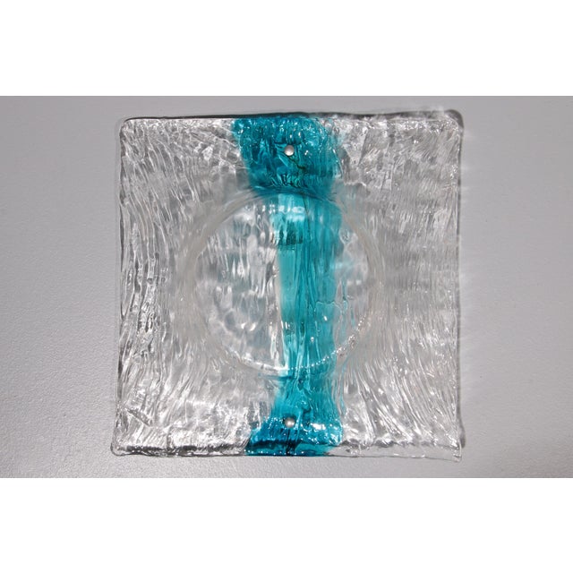 Murano Flush Mount by Toni Zuccheri for Venini, 1980s, Set of 5 For Sale - Image 3 of 12