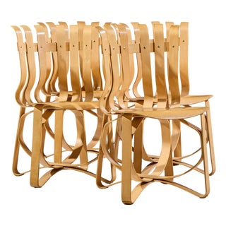 Knoll Mid Century Hat Trick Chairs - Set of 4 For Sale