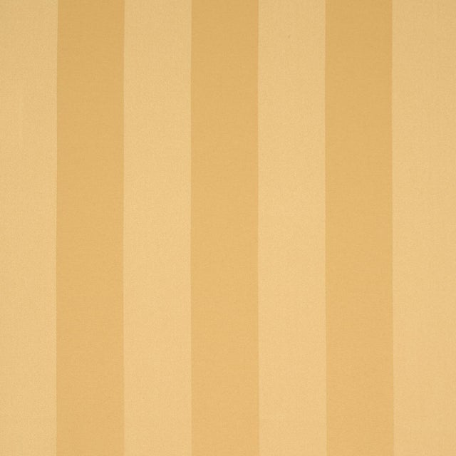 Traditional Sample - Schumacher Roosevelt Awning Stripe Fabric In Gold For Sale - Image 3 of 5