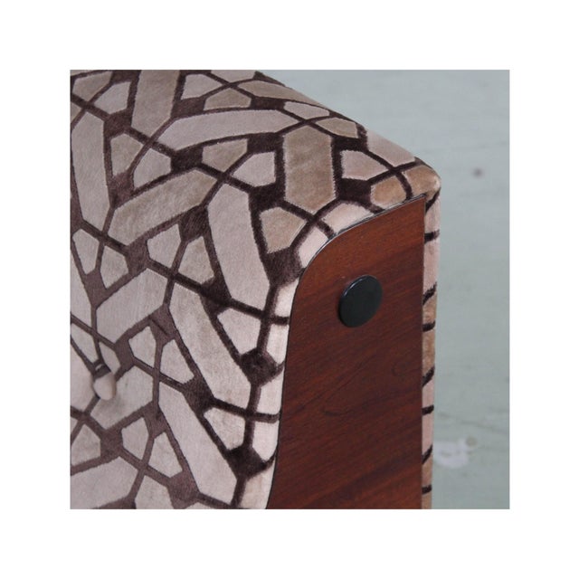 Vintage Geometric Lounge Chair, 1970 For Sale - Image 6 of 10