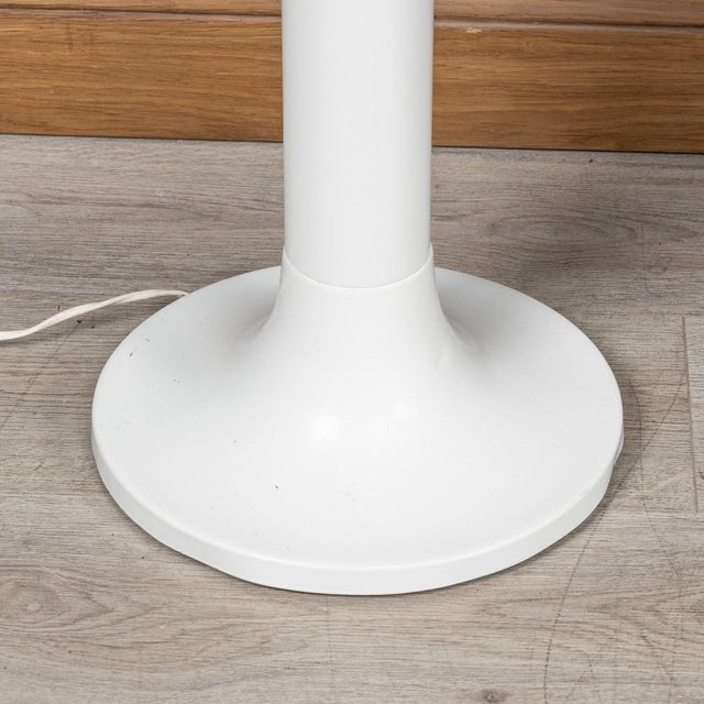 Silver 20th Century Italian Space Age Floor Lamp with Hand Blown Venetian Glass, 1970 For Sale - Image 8 of 18