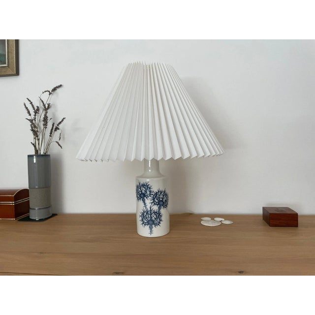 Danish Ceramic Table Lamp by Fog & Morup for Royal Copenhagen, 1960s For Sale - Image 3 of 10