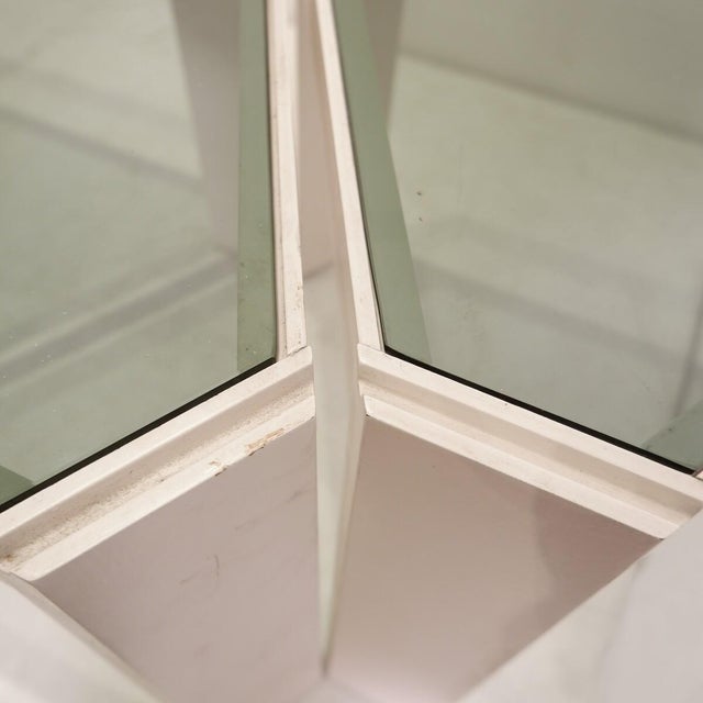 Wood Italian Porada Arredi Triangle Side Tables, 1960s, Set of 3 For Sale - Image 7 of 8