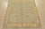 Farmhouse Ziegler Rug 5’2” X 5’4” Blue Wool Traditional Hand-Knotted Oriental Carpet For Sale - Image 3 of 12