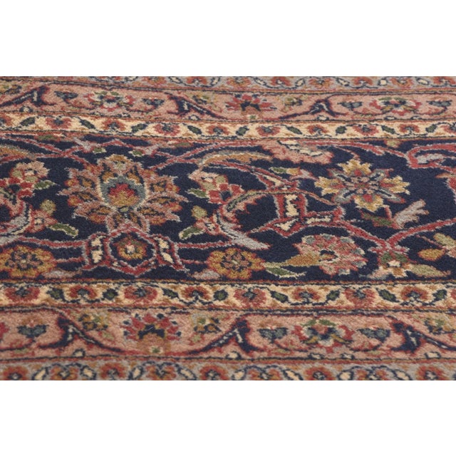 Mid 20th Century Mid 20th Century Vintage Indian Tabriz Rug, 09'10 X 13'01 For Sale - Image 5 of 10