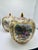 These are so striking, rich colors and great details in the pattern. Chinoiserie pair of ginger jars, these will look...