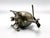 Vintage Silver-Plated Helicopter Piggy Bank, 1960s, in Very Good conditions. Designed 1960 to 1969