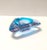 Large Triangular Blue Murano Glass Trinket Bowl, Italy, 1970s For Sale - Image 4 of 9