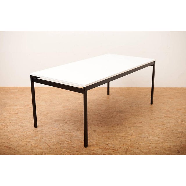 Series II Dining Table with Tubular Steel Frame by Dieter Waeckerlin for Idealheim, 1964 For Sale - Image 14 of 14