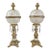 Mid-20th Century Hollywood Regency Crystal Globe Table Lamps - a Pair For Sale