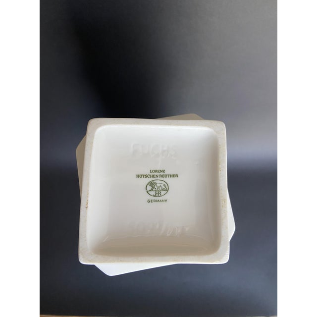 Modernist Sculptural Porcelain Vase from Hutschenreuther, Germany, 1980s For Sale - Image 4 of 5