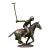 Silver-Plated Polo Player Figurine For Sale
