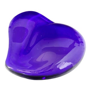 Signed Elsa Peretti Tiffany Heart Paperweight For Sale
