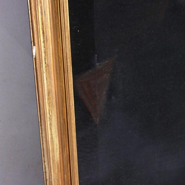 Antique Oil on Canvas Painting, Portrait of a Scholar, C1830 For Sale - Image 11 of 12