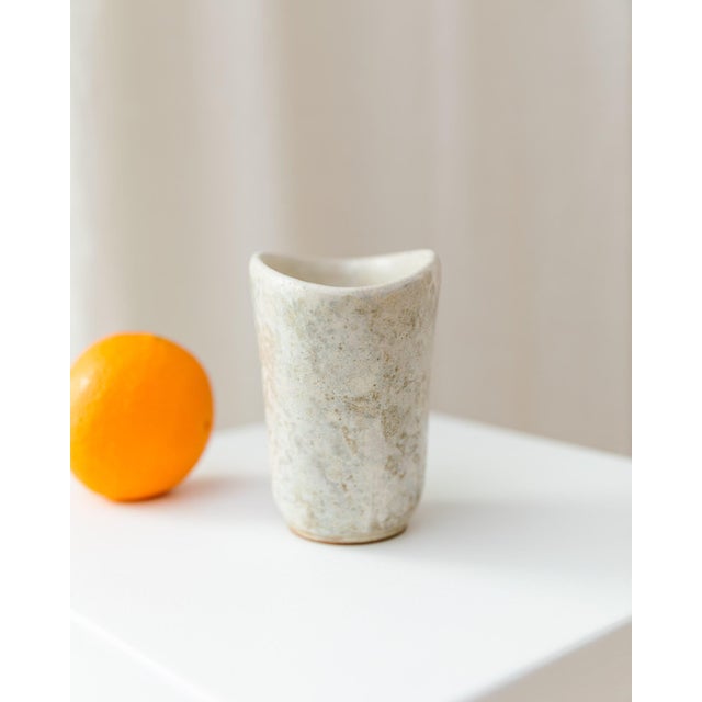 Vintage Vase by Gerhard Meisel for Keramik Workshop Stahnsdorf, 1950s For Sale - Image 3 of 12