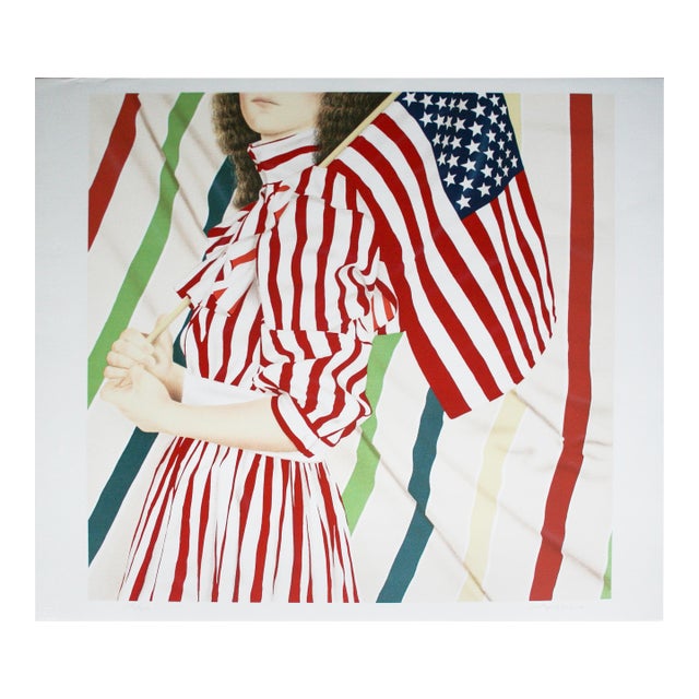 Limited Edition "Stars and Stripes" Lithograph by Robert Anderson For Sale