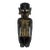Dayak Hampatong Guardian Figure Borneo Kalimantan Incised Geometric Shell Eyes For Sale
