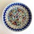 Vintage 1980s Jerusalem Art Pottery Hand Painted Floral Artisan Ceramic Decorative Serving Bowl For Sale - Image 13 of 13