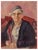 Francesco Settimj, Portrait of Old Woman, Oil Painting, 1930s For Sale
