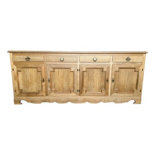 Mid-Century Modern Oak Sideboard from Hundstrup Møbelfabrik, 1970s For Sale