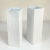 Large White Square Relief Vases attributed to Hutschenreuther, 1960s, Set of 2 For Sale - Image 6 of 13
