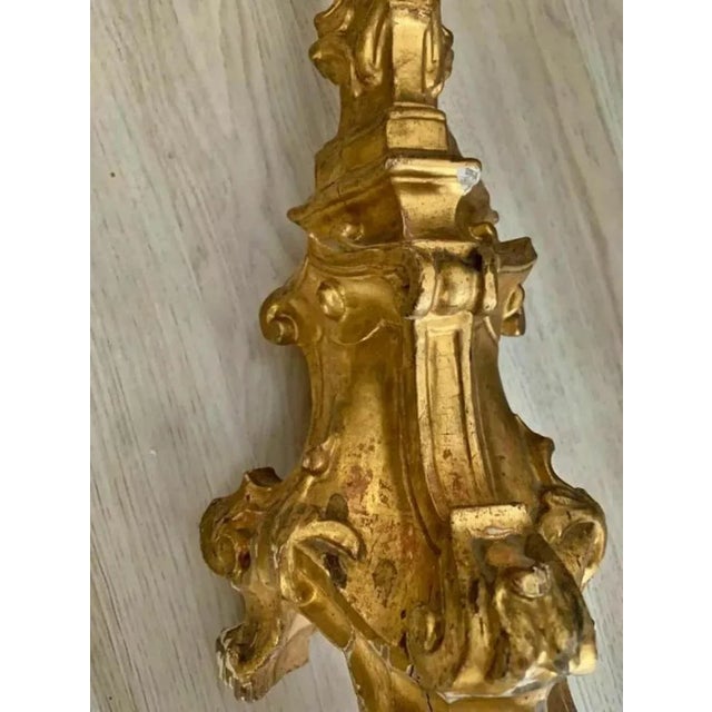Italian Candleholder, 18th Century For Sale - Image 4 of 10