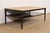 Baker Furniture Company Bill Sofield for Baker Furniture Modern Mahogany Raku Top Coffee Table or Cocktail Table For Sale - Image 4 of 11
