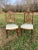 19th Century Louis XVI Style Walnut Lyre Splat Side Chairs- a Pair For Sale - Image 9 of 13